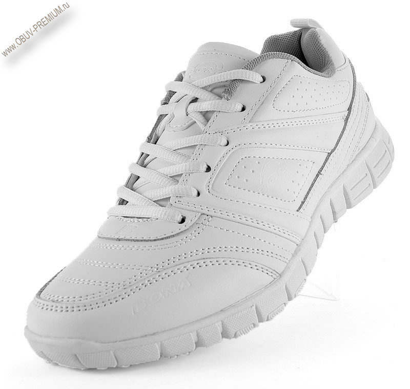 Купить мужские белые кроссовки производителя «Bona»